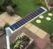 Acquisition des lampadaires solaires