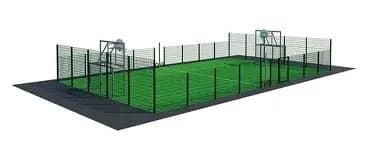 Construction d'un terrain multi sportif à Edéa